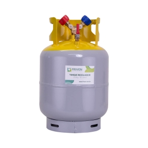 Tanque/ Cilindro de gás refrigerante, AC 13,6kg 30lbs - Friven