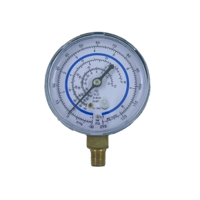 Manômetro Bai xa Pressão (R-22 R-134a R-404A R-407C) CT 407C L - Friven