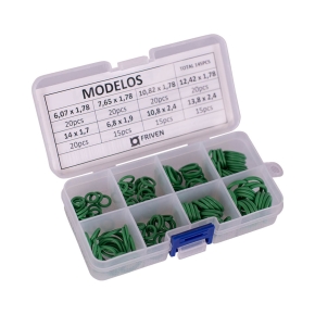 Kit O'ring Ar-Condicionado Automotivo com 145 Peças  - Friven