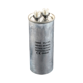 Capacitor Permanente  55UF 380V Alumínio CBB65  - Friven