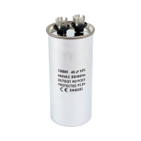Capacitor Permanente 45UF 440V Alumínio CBB65  - Friven