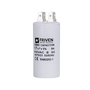 Capacitor de Partida para Compressor Rotativo 17UF 430V CBB60  - Friven