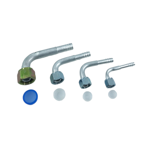 Conexão Automotiva O'ring 90º 8 mm  - Friven