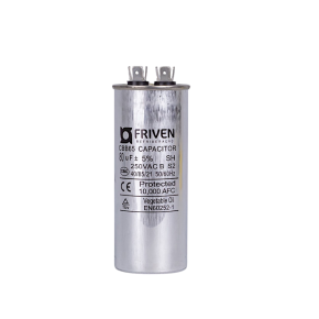 Capacitor Permanente  80UF 250V Alumínio CBB65  - Friven