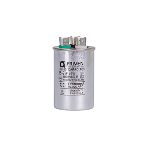 Capacitor Duplo 15 UF + 2 UF 380V CBB65  - Friven