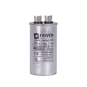 Capacitor Permanente  30UF 250V Alumínio CBB65  - Friven