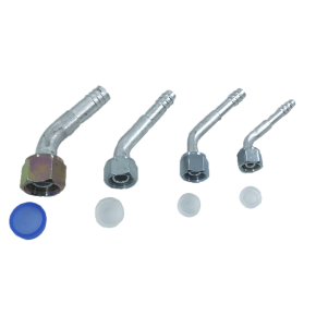 Conexão Automotiva O'ring 45º 6 mm  - Friven