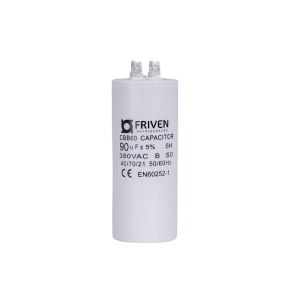 Capacitor Permanente  90UF 380V Termoplástico CBB60  - Friven